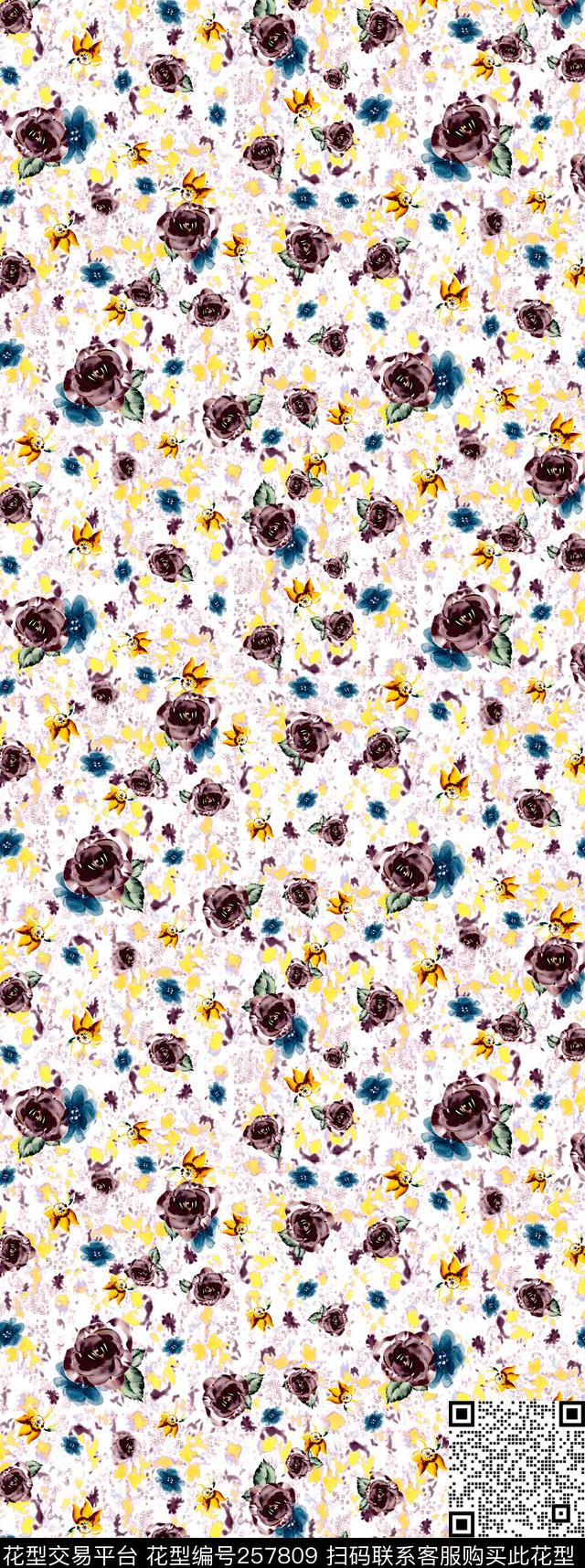 传统印花华亿平台下载（图片编号: 257809） - 瓦栏（Walan）