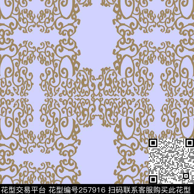 传统印花华亿平台下载（图片编号: 257916） - 瓦栏（Walan）