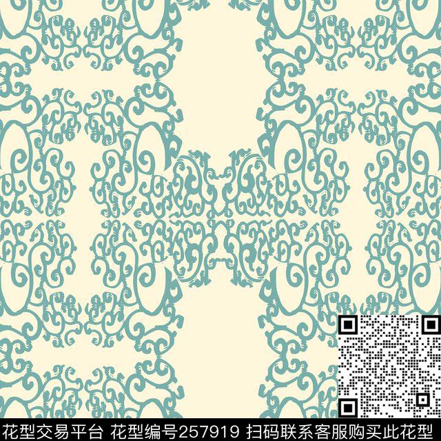 传统印花华亿平台下载（图片编号: 257919） - 瓦栏（Walan）