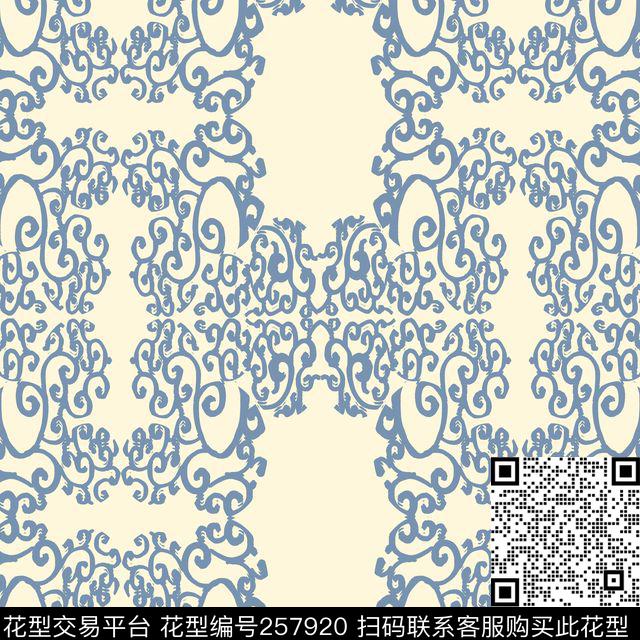 传统印花华亿平台下载（图片编号: 257920） - 瓦栏（Walan）