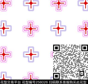 X-字母符号/Letter数码印花华亿平台下载（图片编号: 258026） - 瓦栏（Walan）