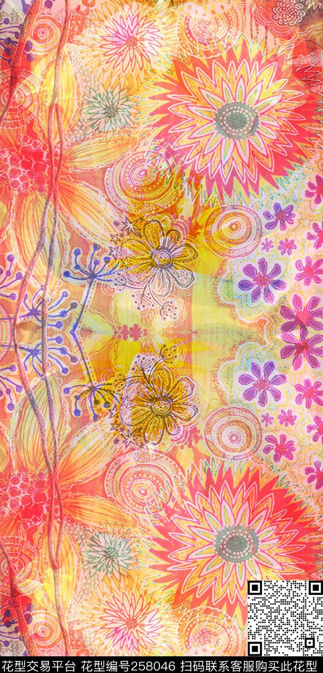 数码印花华亿平台下载（图片编号: 258046） - 瓦栏（Walan）