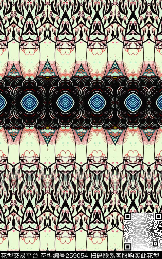 N-森林枝叶/Leaves数码印花华亿平台下载（图片编号: 259054） - 瓦栏（Walan）