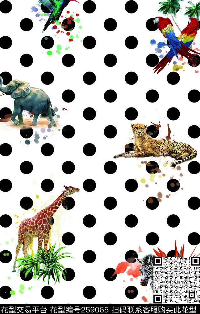 M-热带风/Tropical数码印花华亿平台下载（图片编号: 259065） - 瓦栏（Walan）