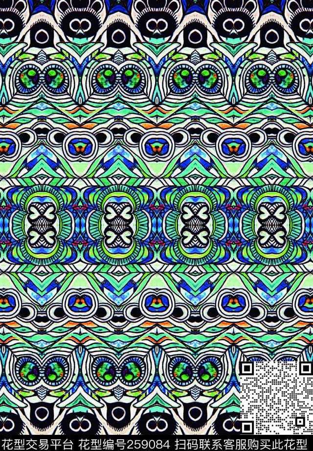 羽毛民族风编织传统印花华亿平台下载（图片编号: 259084） - 瓦栏（Walan）