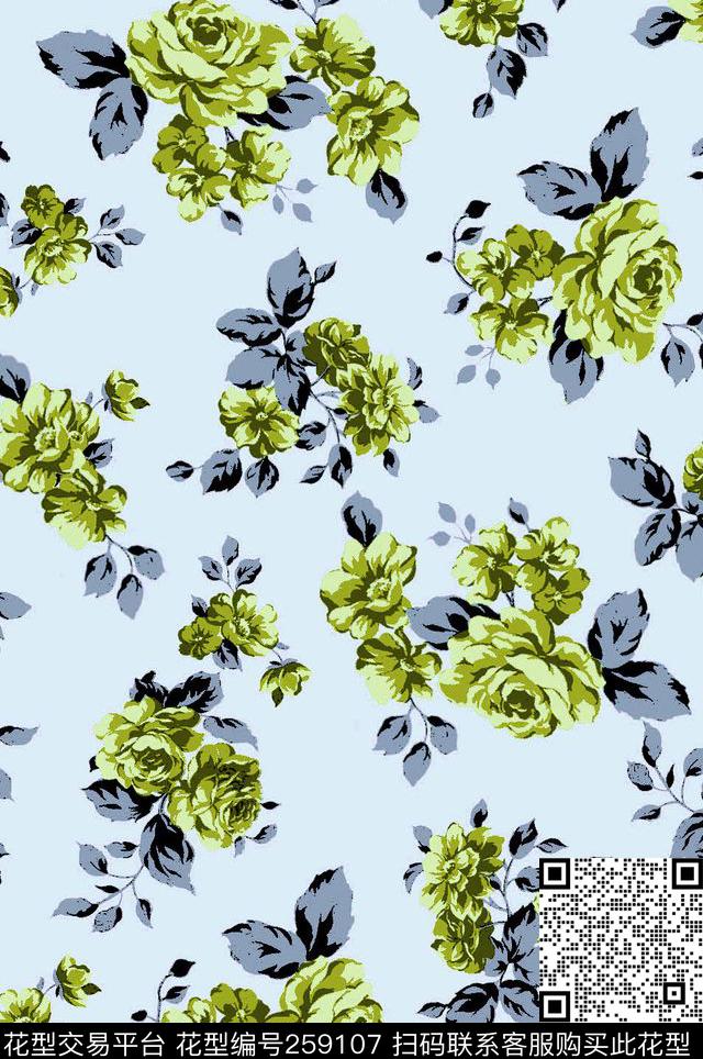 传统印花华亿平台下载（图片编号: 259107） - 瓦栏（Walan）