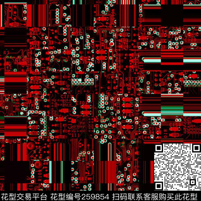 ♥红桃A〖玩趣几何〗♥红桃A〖潮流男装〗数码印花华亿平台下载（图片编号: 259854） - 瓦栏（Walan）