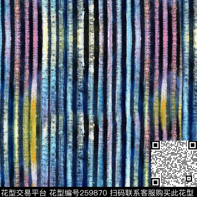 纹理彩色怀旧数码印花华亿平台下载（图片编号: 259870） - 瓦栏（Walan）