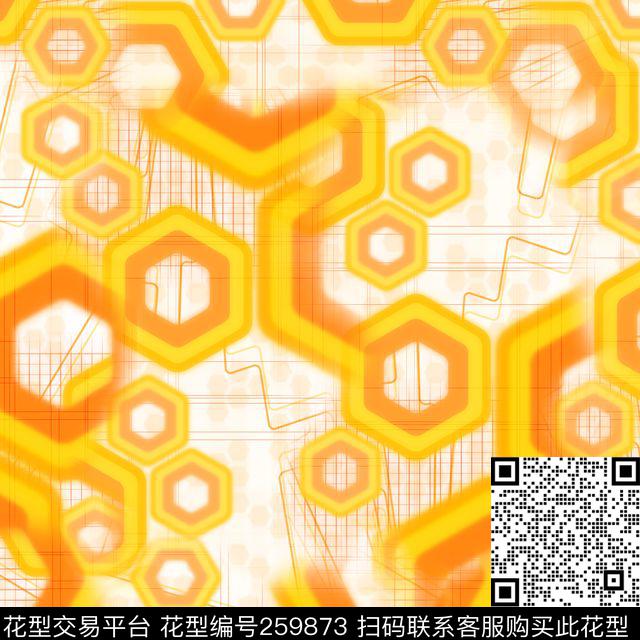 几何破普时尚传统印花华亿平台下载（图片编号: 259873） - 瓦栏（Walan）