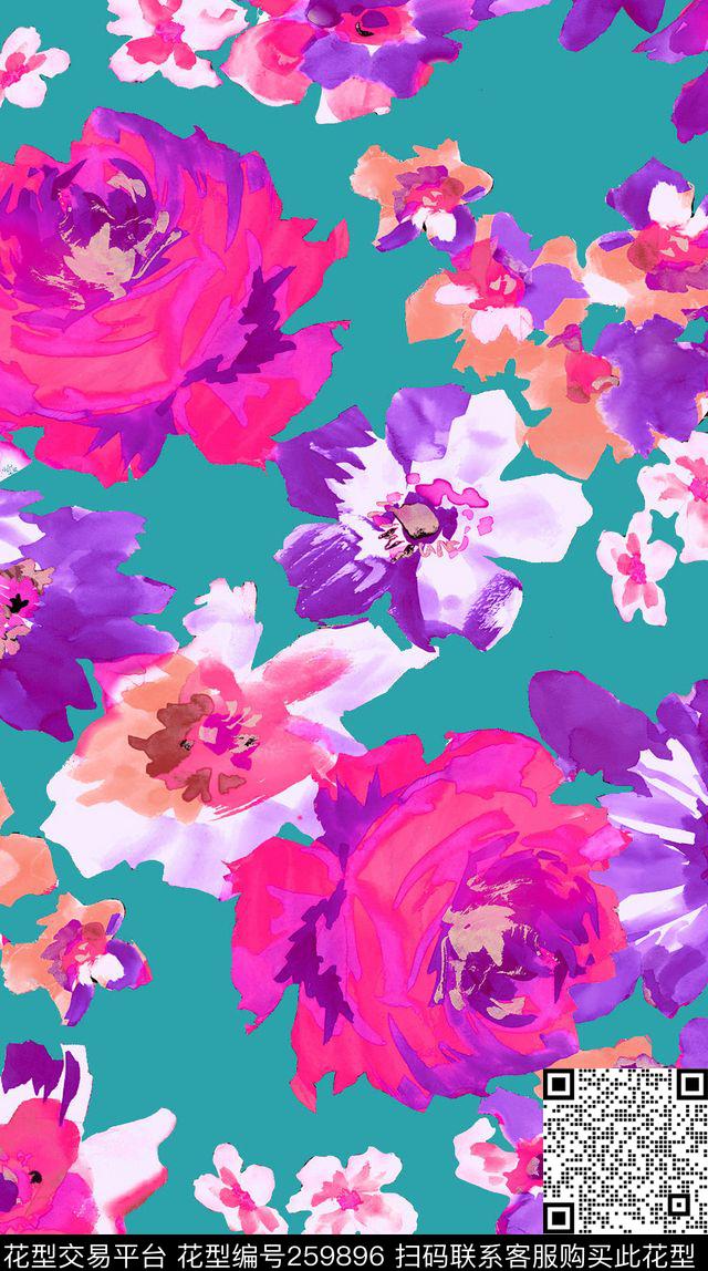 传统印花华亿平台下载（图片编号: 259896） - 瓦栏（Walan）