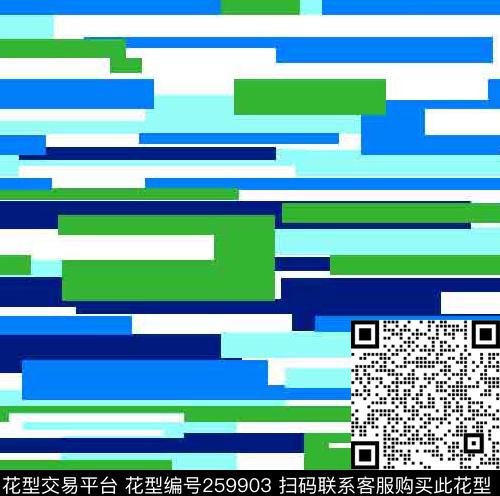 条纹简约清新传统印花华亿平台下载（图片编号: 259903） - 瓦栏（Walan）