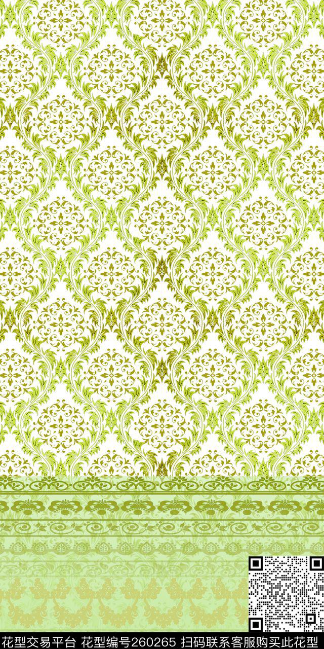 清爽格子清新传统印花华亿平台下载（图片编号: 260265） - 瓦栏（Walan）