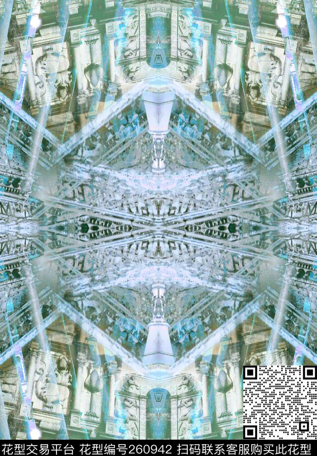 定位宫廷风怀旧数码印花华亿平台下载（图片编号: 260942） - 瓦栏（Walan）