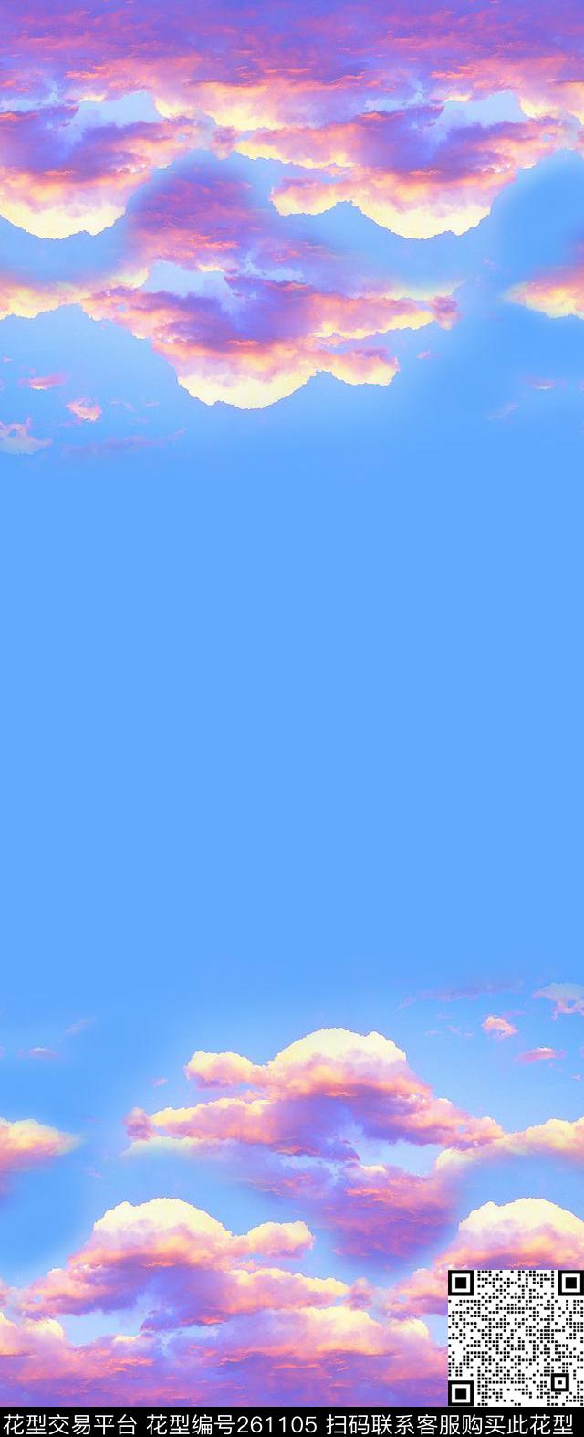 云彩定位梦幻数码印花华亿平台下载（图片编号: 261105） - 瓦栏（Walan）