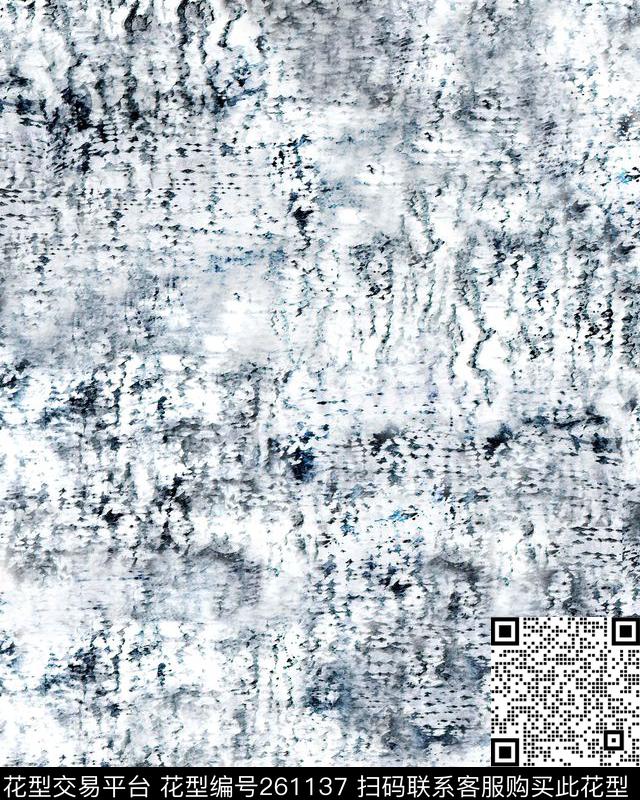 抽象斑驳怀旧数码印花华亿平台下载（图片编号: 261137） - 瓦栏（Walan）