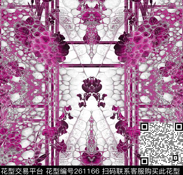 U-植物花卉/Botany数码印花华亿平台下载（图片编号: 261166） - 瓦栏（Walan）