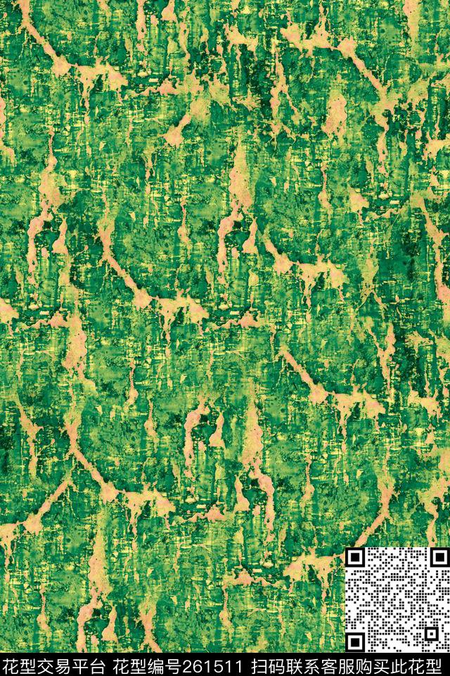 抽象纹理生命数码印花华亿平台下载（图片编号: 261511） - 瓦栏（Walan）