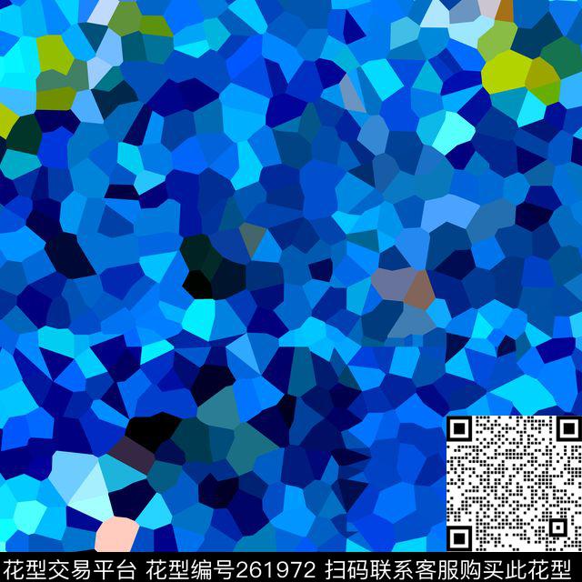 几何块面切面传统印花华亿平台下载（图片编号: 261972） - 瓦栏（Walan）