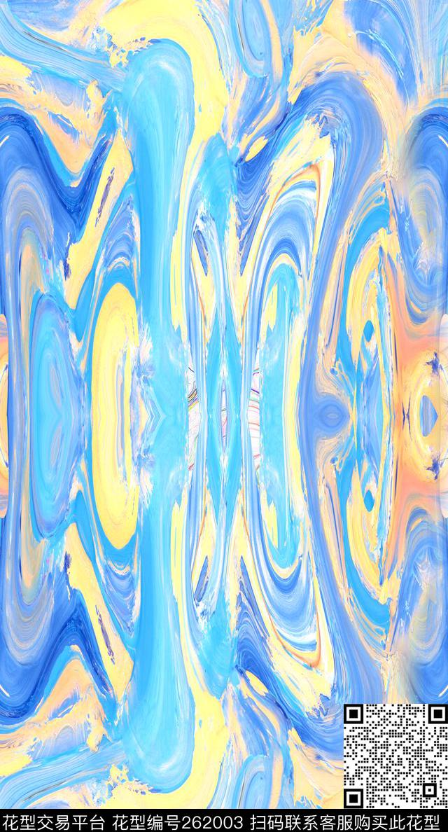 ♥红桃A〖抽象个性〗数码印花华亿平台下载（图片编号: 262003） - 瓦栏（Walan）