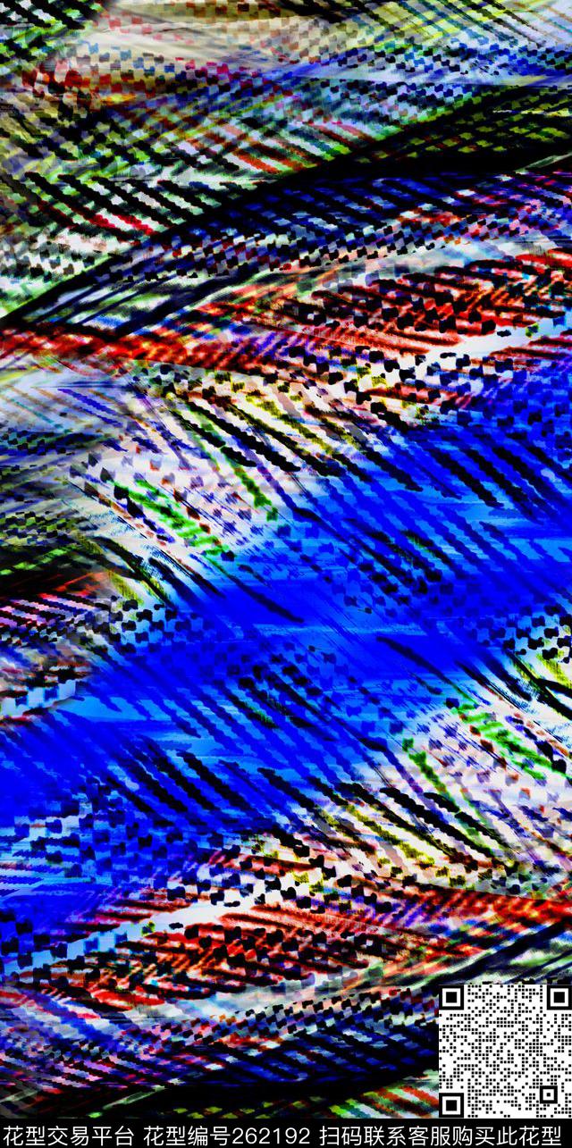 条纹数码印花华亿平台下载（图片编号: 262192） - 瓦栏（Walan）