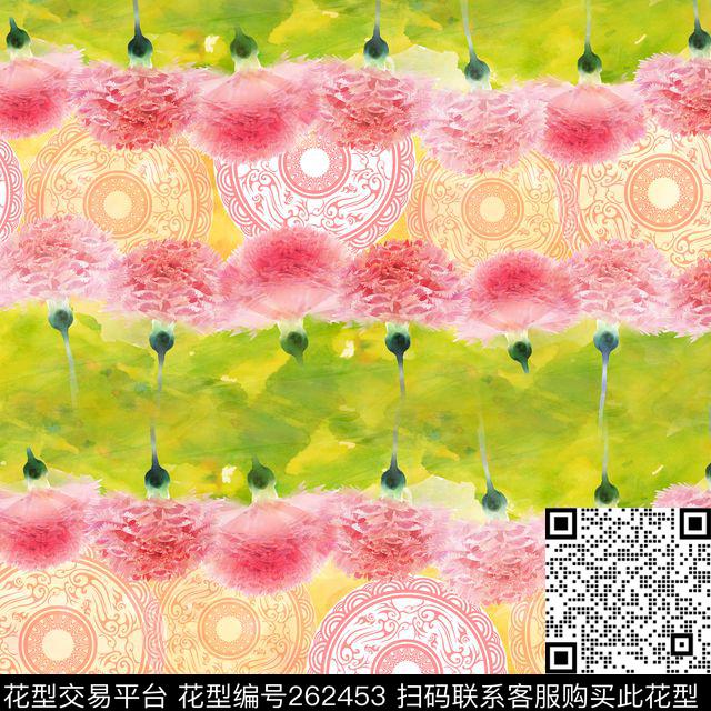 传统印花华亿平台下载（图片编号: 262453） - 瓦栏（Walan）