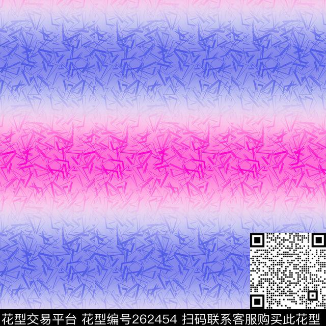 横条对称渐变传统印花华亿平台下载（图片编号: 262454） - 瓦栏（Walan）