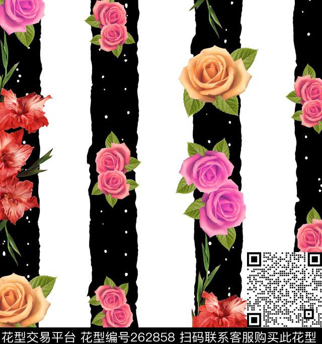 传统印花华亿平台下载（图片编号: 262858） - 瓦栏（Walan）