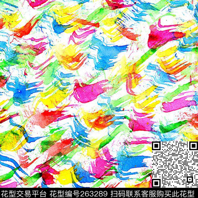 抽象墨汁自由数码印花华亿平台下载（图片编号: 263289） - 瓦栏（Walan）