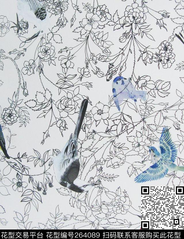 传统印花华亿平台下载（图片编号: 264089） - 瓦栏（Walan）