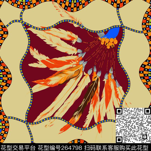 传统印花华亿平台下载（图片编号: 264798） - 瓦栏（Walan）