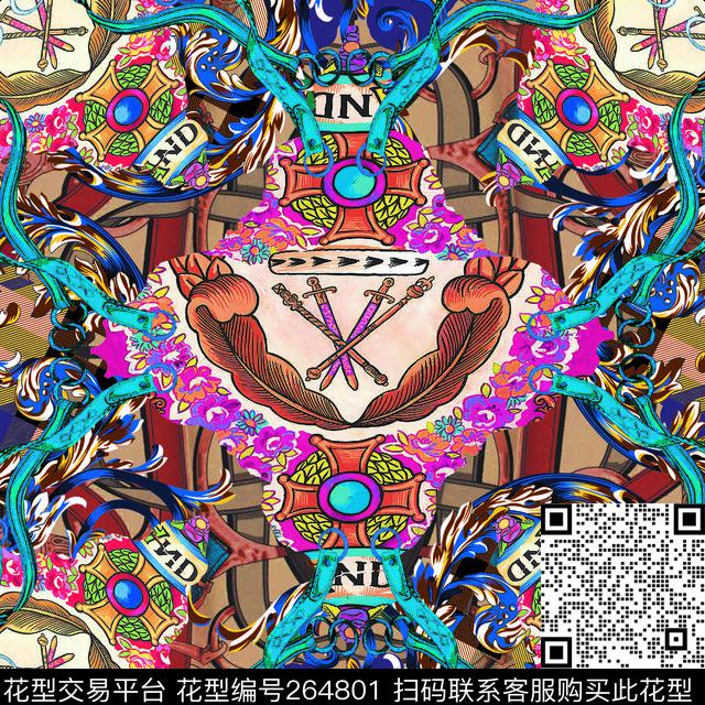 数码印花华亿平台下载（图片编号: 264801） - 瓦栏（Walan）