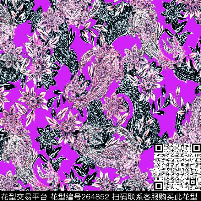 传统印花华亿平台下载（图片编号: 264852） - 瓦栏（Walan）