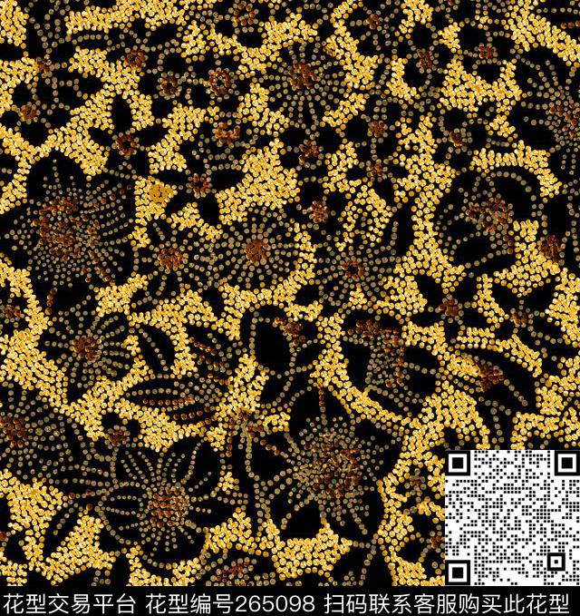 S-艺术花卉/Art数码印花华亿平台下载（图片编号: 265098） - 瓦栏（Walan）