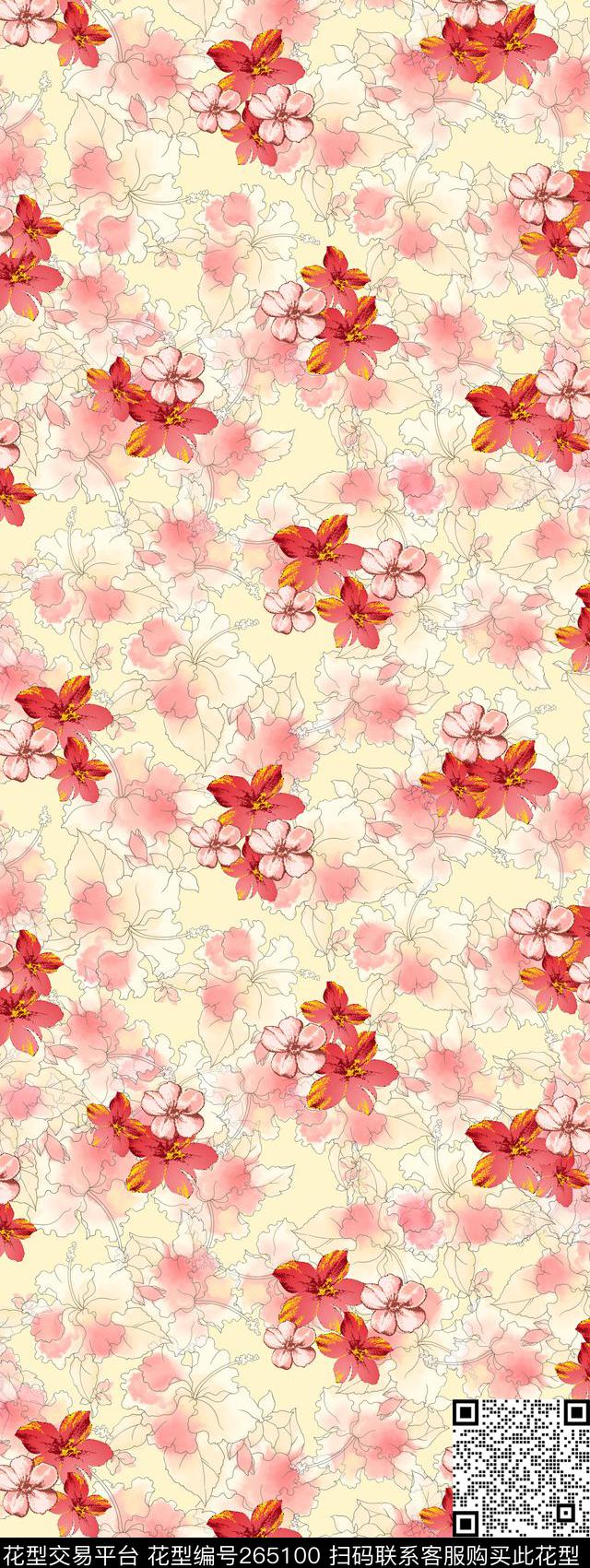 传统印花华亿平台下载（图片编号: 265100） - 瓦栏（Walan）