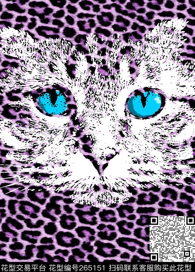 C-动物华亿平台/Animal数码印花华亿平台下载（图片编号: 265151） - 瓦栏（Walan）