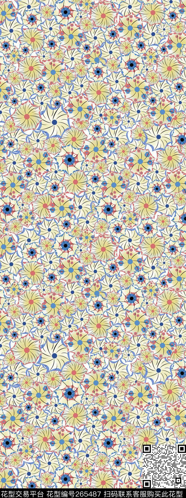 传统印花华亿平台下载（图片编号: 265487） - 瓦栏（Walan）