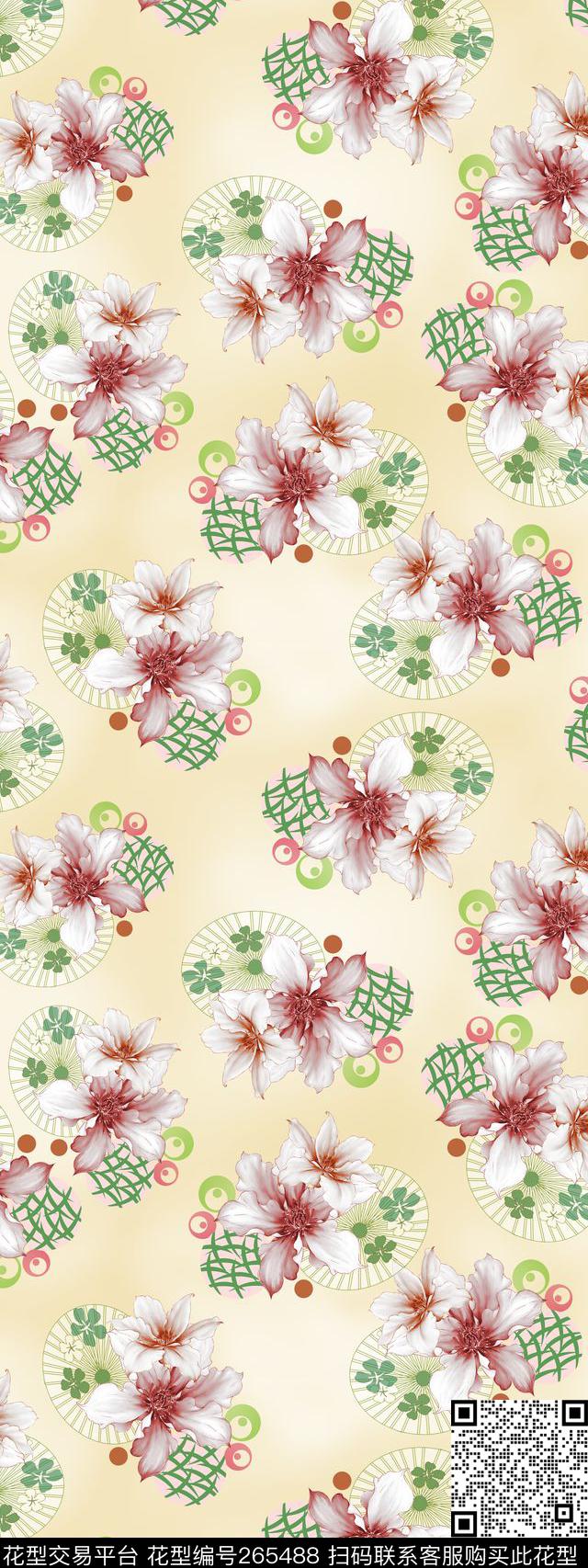 传统印花华亿平台下载（图片编号: 265488） - 瓦栏（Walan）