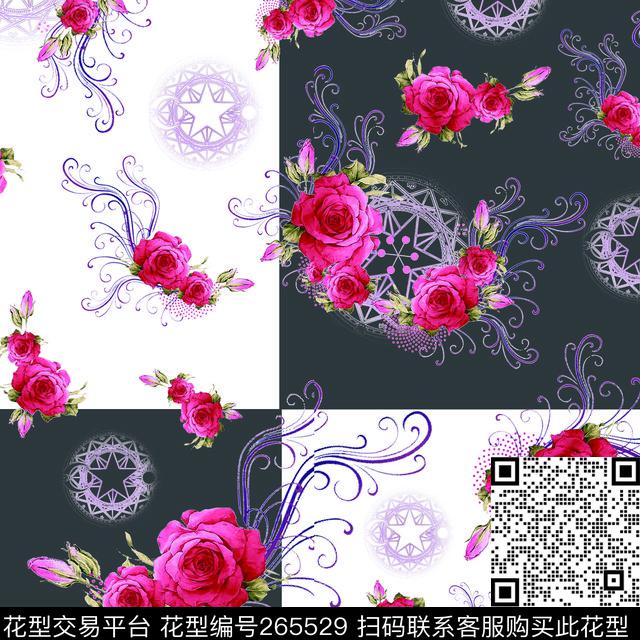 传统印花华亿平台下载（图片编号: 265529） - 瓦栏（Walan）