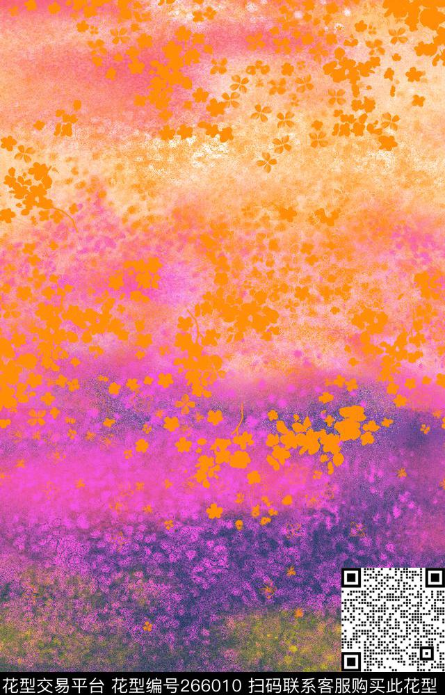 意境梦幻绚丽数码印花华亿平台下载（图片编号: 266010） - 瓦栏（Walan）