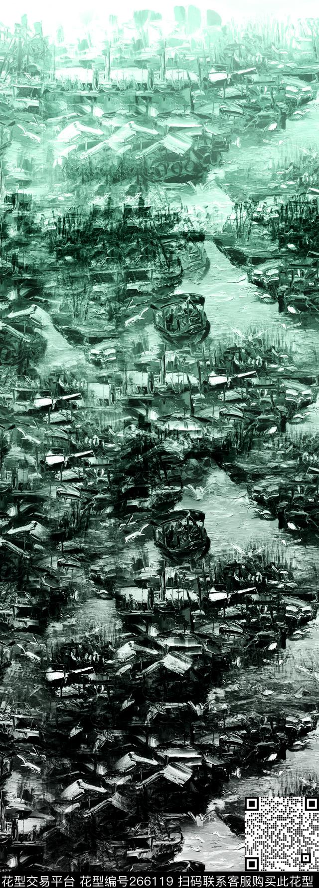 ♥红桃A〖中国风韵〗数码印花华亿平台下载（图片编号: 266119） - 瓦栏（Walan）