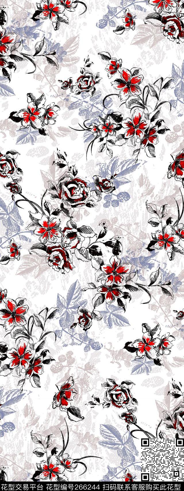 传统印花华亿平台下载（图片编号: 266244） - 瓦栏（Walan）