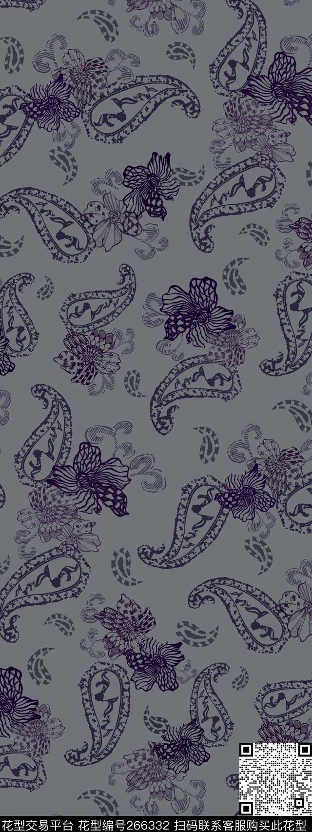 传统印花华亿平台下载（图片编号: 266332） - 瓦栏（Walan）