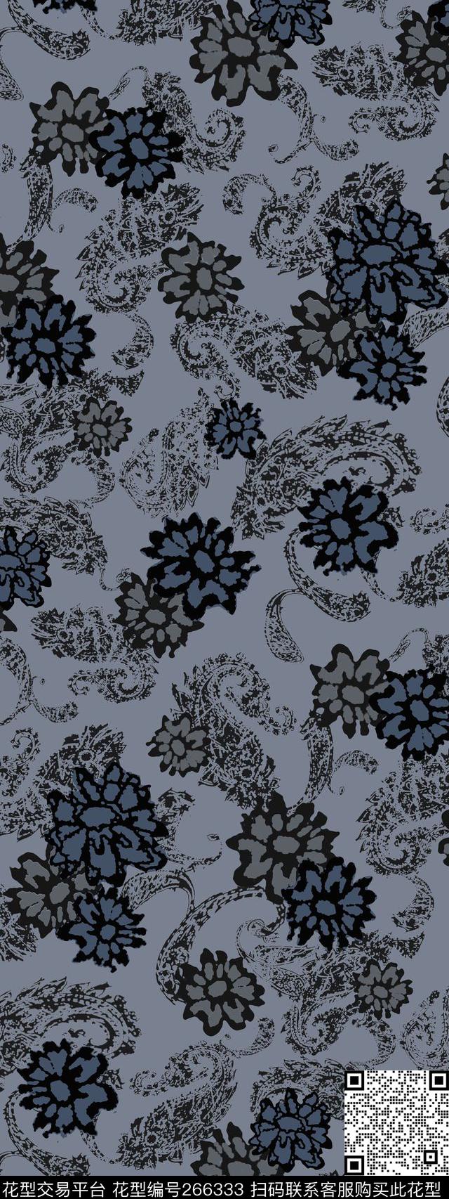 传统印花华亿平台下载（图片编号: 266333） - 瓦栏（Walan）