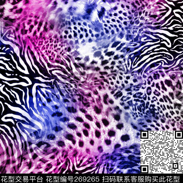 动物纹斑马纹豹纹数码印花华亿平台下载（图片编号: 269265） - 瓦栏（Walan）