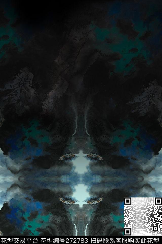 ♥红桃A〖中国风韵〗数码印花华亿平台下载（图片编号: 272783） - 瓦栏（Walan）