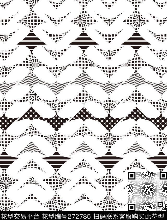 简约简单清新传统印花华亿平台下载（图片编号: 272785） - 瓦栏（Walan）