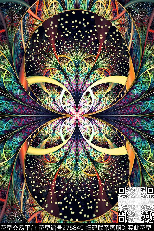 分形科技未来数码印花华亿平台下载（图片编号: 275849） - 瓦栏（Walan）