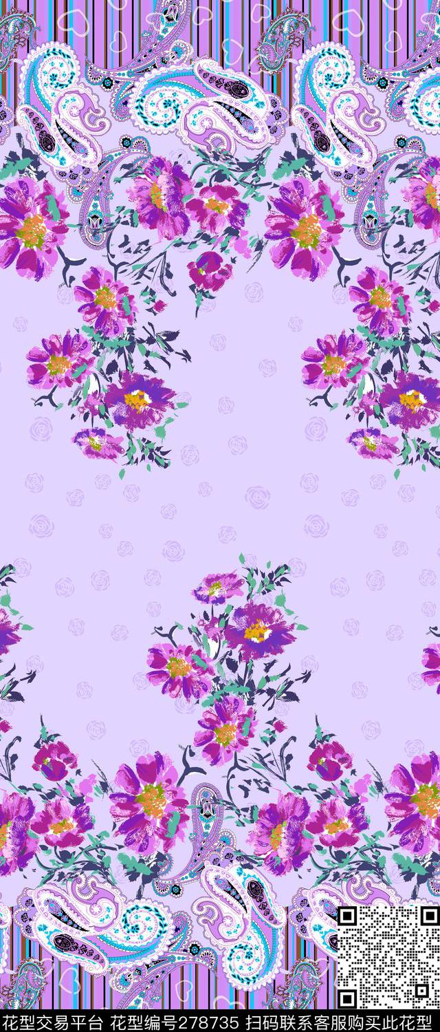 传统印花华亿平台下载（图片编号: 278735） - 瓦栏（Walan）