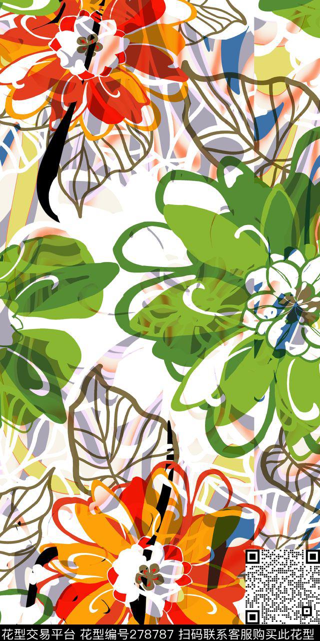 传统印花华亿平台下载（图片编号: 278787） - 瓦栏（Walan）