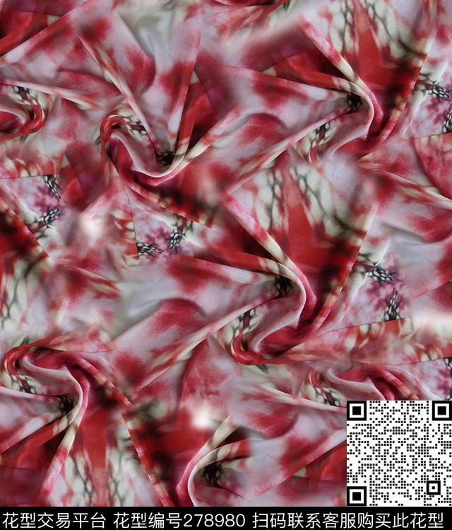 布纹肌理立体数码印花华亿平台下载（图片编号: 278980） - 瓦栏（Walan）